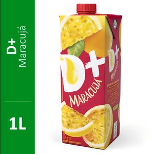 Suco D+ Maracujá Tetra Pak 1l