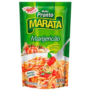 Molho de Tomate Maratá Manjericão Sachê 300g