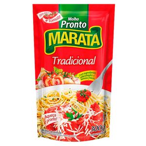 Molho de Tomate Maratá Tradicional Sachê 300g