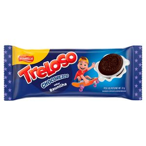 Biscoito Recheado Vitarella Treloso Chocoresco Pacote 37g