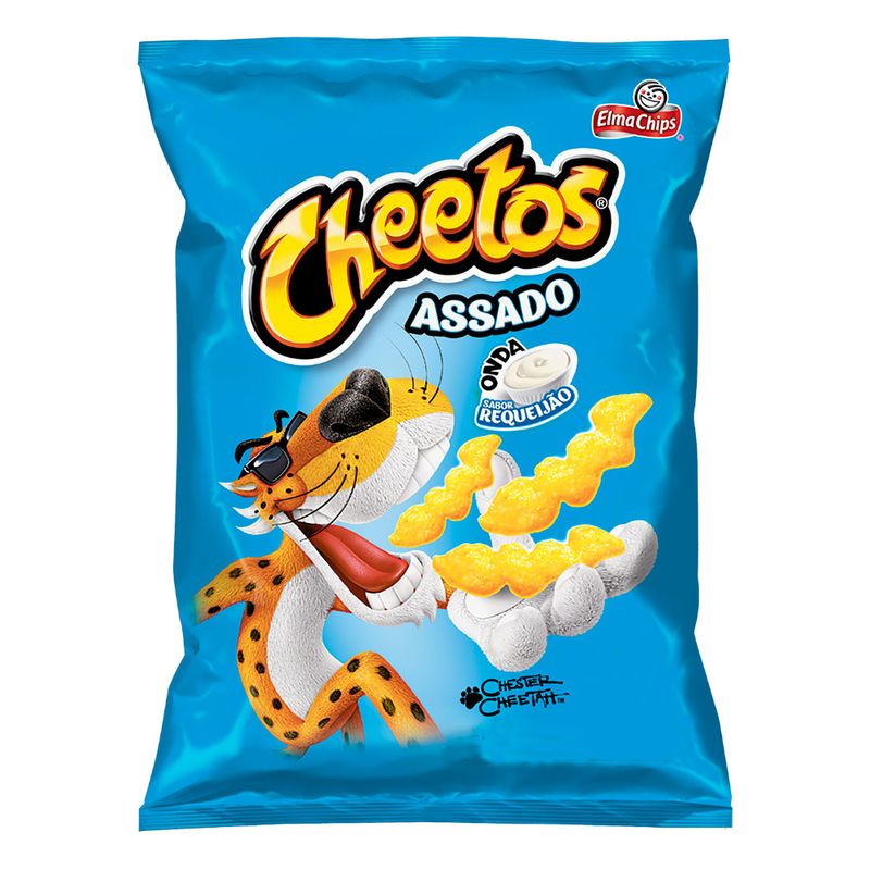 Salgadinho Elma Chips Cheetos Onda Requeijão 23g, Salgadinhos