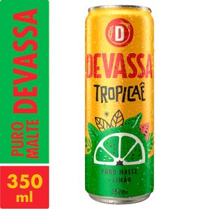 Cerveja Devassa Tropicaê Lager Puro Malte + Limão Lata 350ml