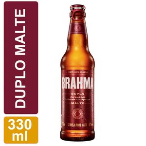 Cerveja Brahma Duplo Malte Long Neck 330ml