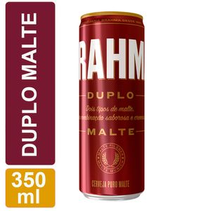 Cerveja Brahma Duplo Malte Puro Malte Lata 350ml