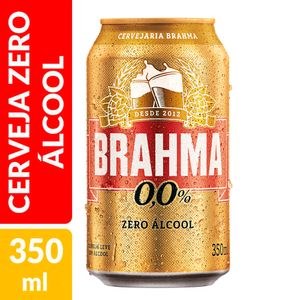 Cerveja Brahma Chopp Zero Lata 350ml