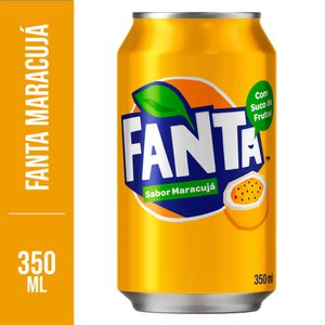 Refrigerante Fanta Maracujá Lata 350ml