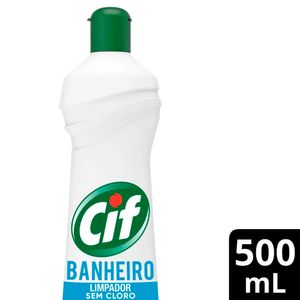 Limpador Banheiro Cif s/ Cloro Squeez 500ml