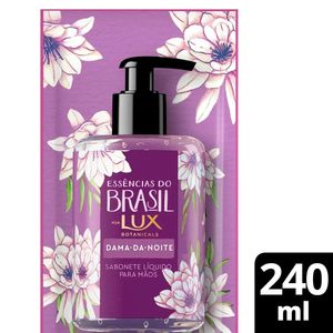 Sabonete Líquido p/ Mãos Lux Botanicals Essências do Brasil Dama-da-Noite Refil 240ml