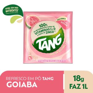 Refresco em Pó Tang Goiaba 18g