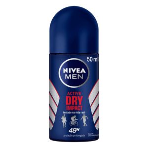 Desodorante Nivea Roll-On 48h Men Dry Impact 50ml