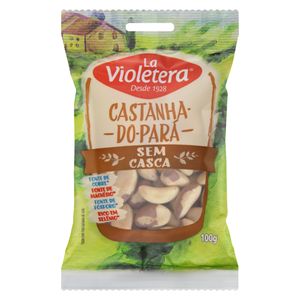 Castanha do Pará La Violetera s/ Casca Pacote 200g