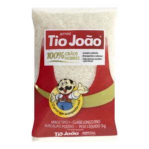 Arroz Branco Tio João Tipo1 1Kg