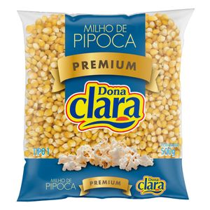 Milho p/ Pipoca Dona Clara Premium 500g