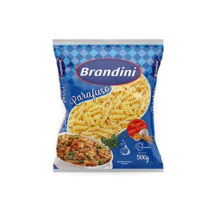 Massa de Sêmola c/ Ovos Brandini Parafuso 500g