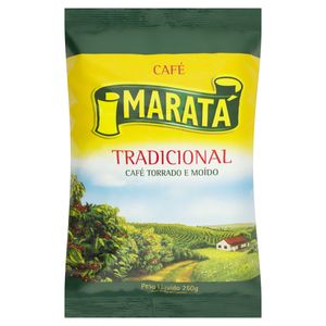 Café em Pó Maratá Torrado e Moído Tradicional Pacote 250g