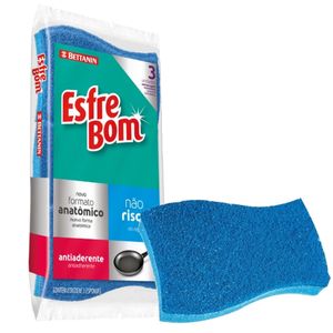 Esponja Bettanin Esfrebom 4563 c/ 3 Unid