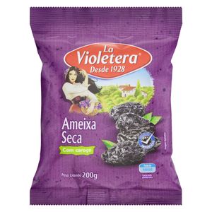 Ameixa La Violetera Seca c/ Caroço 200g