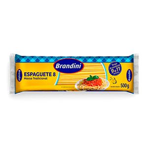 Espaguete Brandini N.8 500g