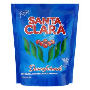 Cafe Santa Clara Solúvel Descafeinado Sachê 50g