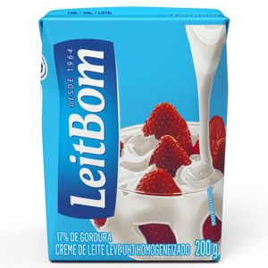 Creme de Leite Leitbom Tetra Pack 200g