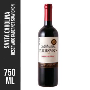 Vinho Chileno Santa Carolina Reservado Cabernet Suavignon 750ml