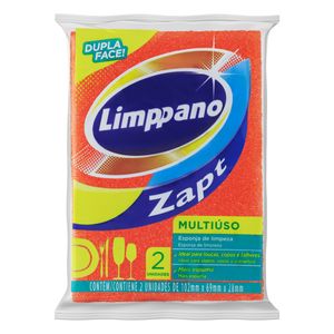 Esponja Limppano Zapt c/ 2 Unid