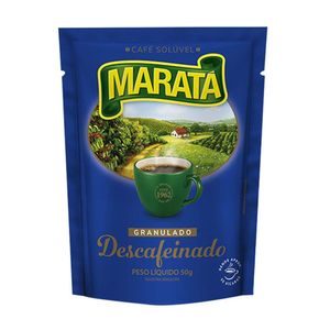 Café Solúvel Maratá Descafeinado Sachê 50g