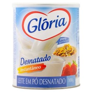 Leite em Pó Glória Semidesnatado 260g