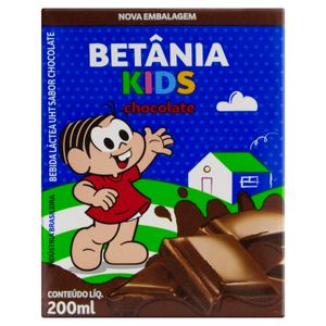 Bebida Láctea Betânia Kids Chocolate 200ml