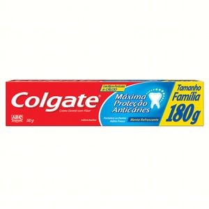 Creme Dental Colgate Máxima Proteção Anticáries 180g