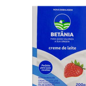 Creme de Leite Betânia Tetra Pak 200g