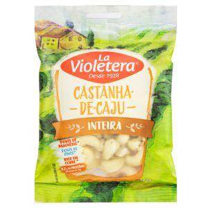 Castanha de Caju La Violetera Inteira Pacote 100g