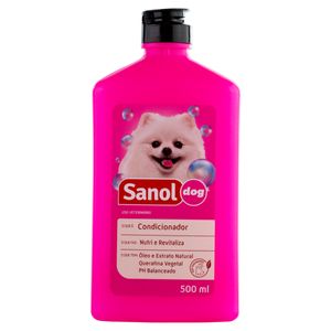 Condicionador p/ Cães Sanol Dog Revitalizante Frasco 500ml