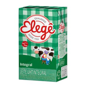 Leite Líquido Elegê Integral Tetra Pak 1l