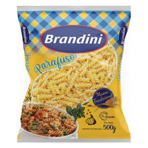 Macarrão Parafuso Brandini Tradicional 500g