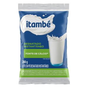 Leite em Pó Itambé Desnatado Sachê 200g