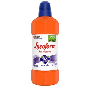 Desinfetante Lysoform Uso Geral Suave Odor Frasco 500ml