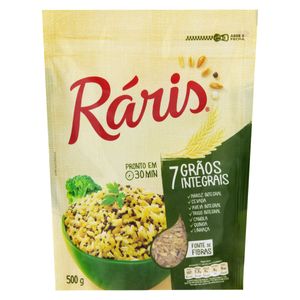 Arroz Integral 7 Grãos Ráris Pouch 500g
