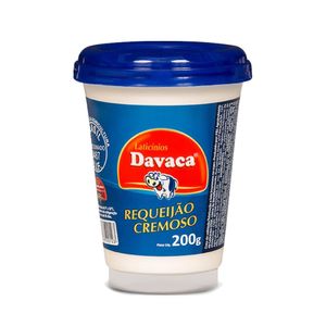 Requeijão Cremoso Davaca Tradicional Pote 200g