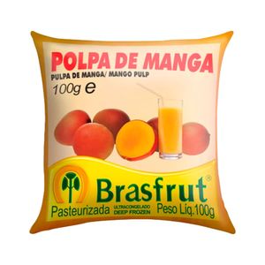 Polpa de Fruta Brasfrut Manga 100g