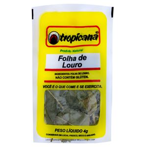 Folha de Louro Tropicana Pacote 4g