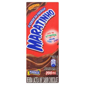 Achocolatado Líquido Maratinho 200ml