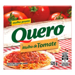 Molho de Tomate Quero Refogado Tetra Pak 520g