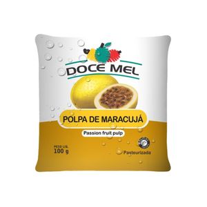 Polpa de Fruta Doce Mel Maracujá 100g