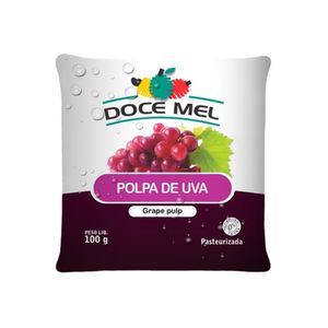 Polpa de Fruta Doce Mel Uva 100g