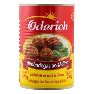 Almôndegas ao Molho Oderich 420g