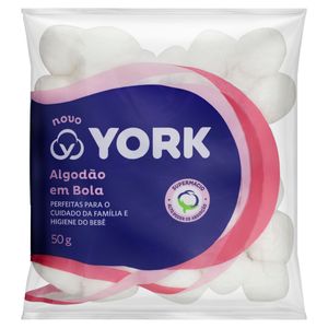 Algodão em Bola York 50g