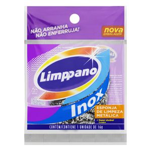 Esponja Aço Inox Limppano 16g