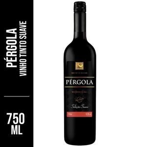 Vinho Nacional Pérgola Suave Tinto 750ml