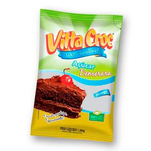 Açúcar Demerara Vitta Croc 1Kg